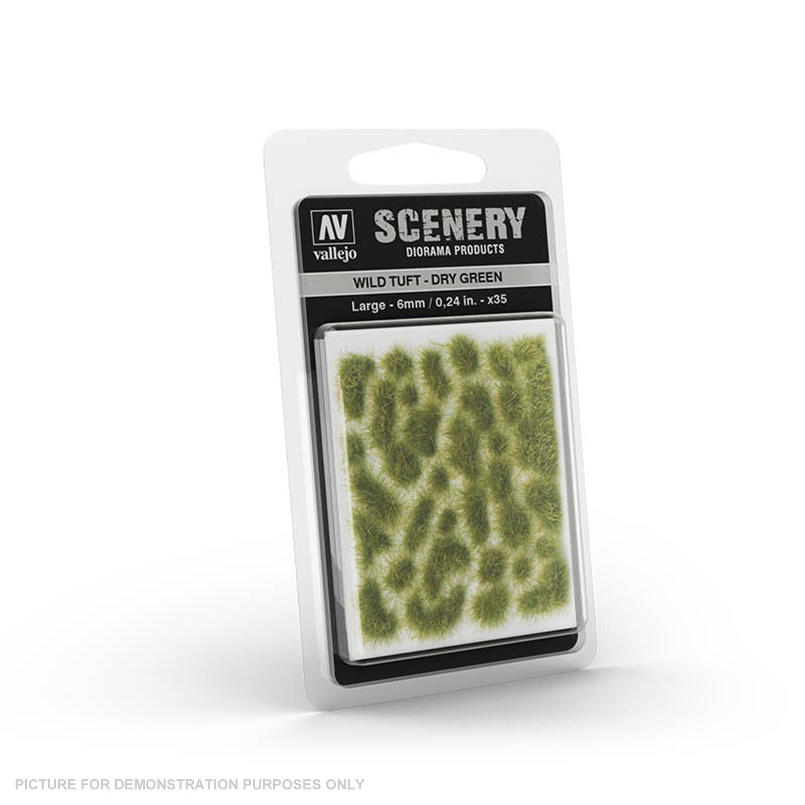 Vallejo Scenery - Wild Tuft - Dry Green - Large